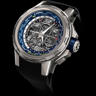 Replica Richard Mille Watch -RM 063-02 World Timer Titanium